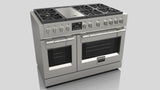 Fulgor Milano 600 Series Sofia 48" Professional Dual Fuel Range - Stainless - F6PDF486GS1