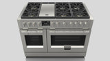 Fulgor Milano 600 Series Sofia 48" Professional Dual Fuel Range - Stainless - F6PDF486GS1