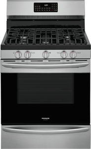 Frigidaire Gallery 30" Free Standing Gas Range Self Clean True Convection - Stainless - GCRG3060AF