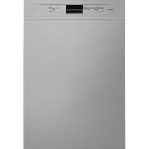 SMEG 24" Front Control Dishwasher - Silver - LSPU8612S