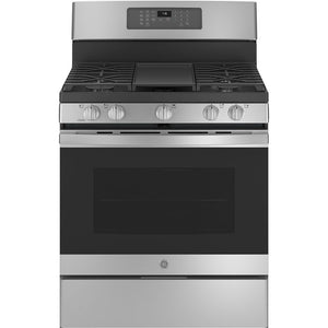 GE 30" Gas Freestanding Range Self Cleaning - Stainless - JCGB735SPSS