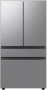 Samsung BESPOKE 36" Quad Door Refrigerator - Stainless - RF29BB8200QLAA