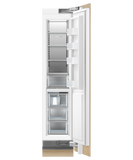 Fisher & Paykel 18" Column Freezer Ice Maker Stainless Interior Right Hinge - Custom Panel - RS1884FRJK1