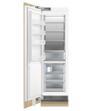 Fisher & Paykel 24" Column Freezer Ice Maker Stainless Interior Left Hinge - Custom Panel - RS2484FLJK1