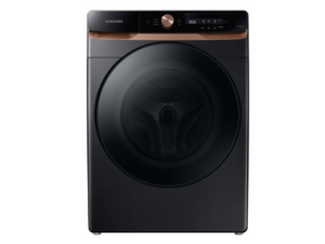 Samsung 27" Front Load Washer 5.3 Cu Ft - Black Stainless - WF46BG6500AVUS